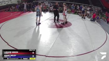 155 lbs Placement (16 Team) - Laramie Gibson, Alaska 1 vs Roper Higley, Idaho 1