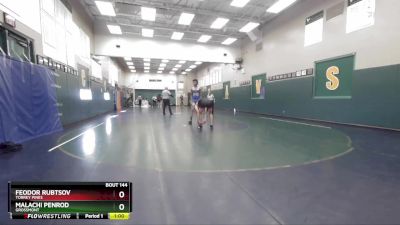 138 lbs Champ. Round 2 - Feodor Rubtsov, Torrey Pines vs Malachi Penrod, Grossmont