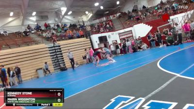 155 lbs 3rd Place Match - Marin Wigginton, Whiteland Wrestling Club vs Kennedy Stone, Kokomo