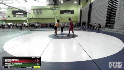 285 lbs Cons. Round 1 - Angel Alvarado, SAN FERNANDO vs Bobbie Magee, Van Nuys