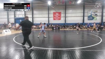 96 lbs Lucas Allison, Nebraska vs Rocky Lee, Michigan Red
