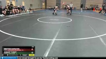 215 lbs Round 7: 2:30pm Sat. - Britten Hamilton, South Anchorage High School vs Robert Yundt, Colony High School