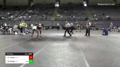 141 lbs 7th Place - Darnai Heard, Iowa Central vs Frankie Gissendanner, Niagara County