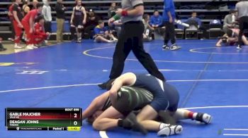 106 lbs Semifinal - Gable Majcher, Yale HS vs Deagan Johns, TINORA
