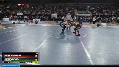 152 lbs Cons. Round 2 - Patrick Bowen, Grangeville vs Patrick Winegar, Wasatch