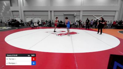 120 lbs Consi Of 16 #2 - Hunter Torres, Fl vs Jaxson Madgey, Fl