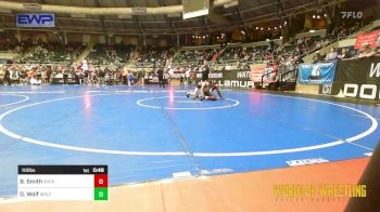 110 lbs Consolation - Braylen Smith, Sherman Challengers vs Denver Wolf, Wolfpak Wrestling