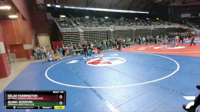 75 lbs Round 1 - Selah Farrington, Big Piney Pinners Wrestling Club vs Quinn Goodvin, Sheridan Wrestling Club