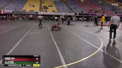 157 lbs 2nd Wrestleback (16 Team) - DJ Mcgee, George Mason vs Jared Hill, Wyoming