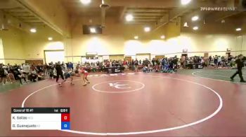 57 kg Consi Of 16 #1 - Kenny Sailas, Northern Colorado Wrestling Club vs Daniel Guanajuato, Arizona