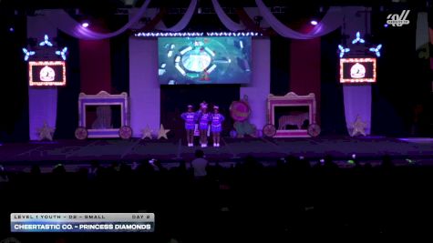Cheertastic Co. - Princess Diamonds [2025 L1 Youth - D2 - Small Day 2] 2025 ASC Battle Under the Big Top Grand Nationals