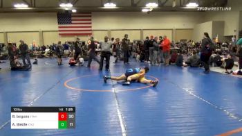 101 lbs Final - Brady Bogues, Xtreme Nomads MS vs Anthony Basile, KT Kidz MS