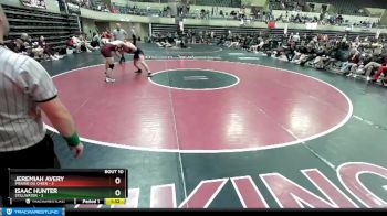 160 lbs Finals (8 Team) - Jeremiah Avery, Prairie Du Chien vs Isaac Hunter, Stillwater