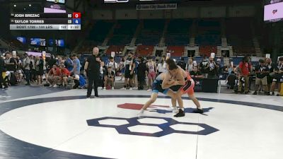 144 lbs Cons. Rd Of 32 - Josh Brezac, North Carolina vs Taylor Torres, Colorado