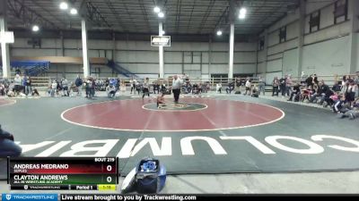 75 lbs Cons. Round 2 - Andreas Medrano, Suples vs Clayton Andrews, All In Wrestling Academy