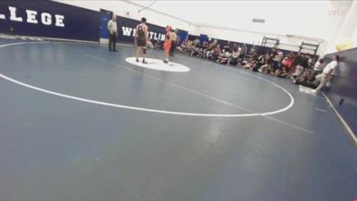 157 lbs Round 1 (4 Team) - Wyatt Madalena, Lassen College vs Anthony Ortiz, Mission College