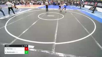 125 lbs Consi Of 64 #2 - Victor Ramirez, Team Quest vs Andres Maldonado, Wcw