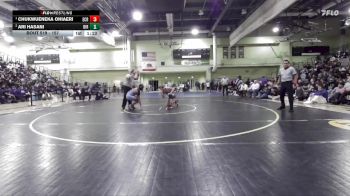 157 lbs 1st Place Match - Chukwueneka Ohiaeri, El Camino Real vs Ari Hasani, BIRMINGHAM