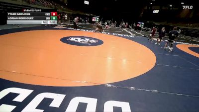 285 lbs Cons. Round 2 - Tyler Rawlings, Colorado Northwestern Community College vs Adrian Rodriguez, University Of Las Vegas