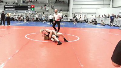 138 lbs Rr Rnd 2 - John Foote, Vougars Wrestling - HSB vs Liam Christ, MetroWest United Young Bucks - HSB