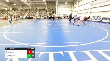 170 lbs Rr Rnd 1 - Brayden Bobo, Cyclones vs Trey Myers, Michigan Grapplers