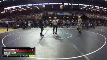 3A 285 lbs Quarterfinal - Derrick Hart, Columbus vs Elijah Vansickle, Osceola (Kissimmee)