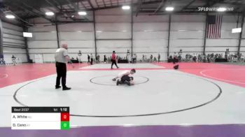 95 lbs Round Of 64 - Aiden White, NC vs Deacon Cano, KY