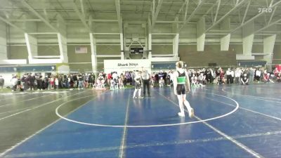 90 lbs Champ. Round 2 - Daxton Telford, Sanderson Wrestling Academy vs Everett Green, South Summit Wrestling Club