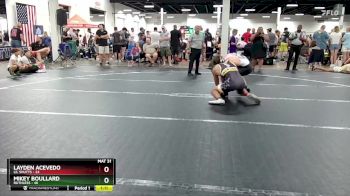 160 lbs Round 1 (6 Team) - Layden Acevedo, Lil Shutts vs Mikey Boullard, Ruthless