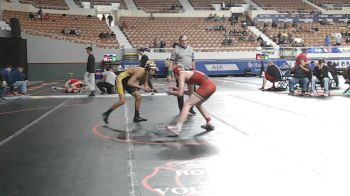140-D4 Champ. Round 1 - Parker Sanchez, Alchesay vs Tyler Larson, Willcox High School