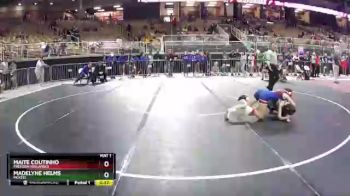 100 lbs Cons. Round 3 - Maite Coutinho, Freedom (Orlando) vs Madelyne Helms, McKeel