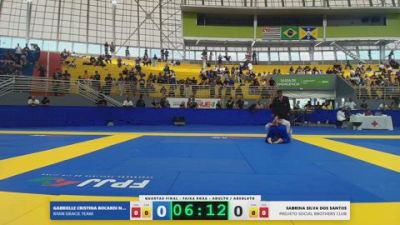 SABRINA ANTONIO vs GBRIELLE CRISTINA 2026 FPJJ Circuito Paulista GI Etapa 3