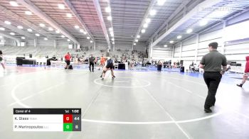 195 lbs Consi Of 4 - Kaden Glass, Team Carnage vs Peter Marinopoulos, Illinois Menace Lightning