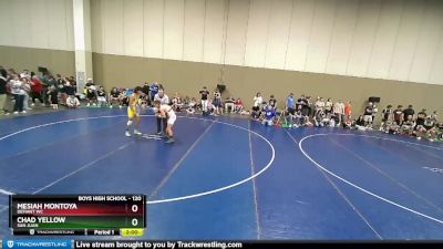 120 lbs Quarterfinal - Mesiah Montoya, Defiant WC vs Chad Yellow, San Juan