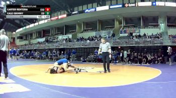 175 lbs Round 2 (4 Team) - Carter Renteria, Columbus vs Cale Oborny, Seward