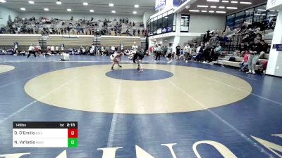 149 lbs Quarterfinal - Dylan D'Emilio, Ohio State vs Nick Vafiadis, Navy