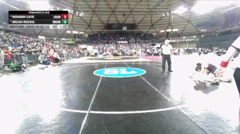 Boys 1B/2B 113 Semifinal - Micah Rocha, Northwest Christian (Colbert) vs Rodger Cate, Lake Roosevelt