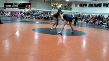 155 lbs 3rd Place Match - Rhaigyn Trenary, Garrett vs Natalie Carlisle, Lebanon High School