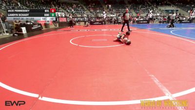 64 lbs Consi Of 32 #2 - Jace Fennessey, Well Trained vs Landyn Schadt, Big Game Wrestling Club