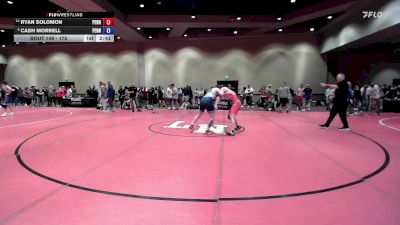 175 lbs Cons. Round 6 - Ryan Solomon, Pennsylvania vs Cash Morrell, Pennsylvania