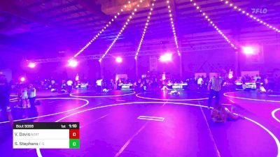 94 lbs Round Of 16 - Violet Davis, Northeast Colorado Sirens vs Sophia Stephens, F-5 Grappling