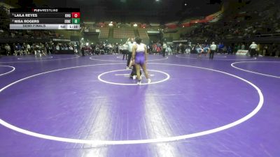 155 lbs Semifinal - Laila Reyes, Kingsburg vs Nisa Rogers, Ernest Righetti