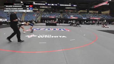 103 lbs Cons. Round 2 - Malarie Dominguez, Wayland Baptist vs Nayeli Flores Roque, Eastern Oregon