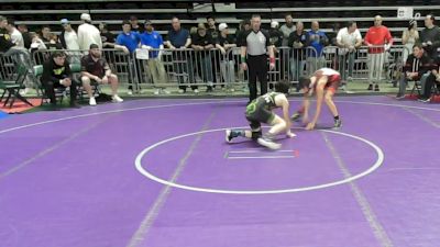 112 lbs Consi Of 16 #2 - Justin Lombardo, Bitetto Trained Wrestling vs Lucas Broschard, Predators