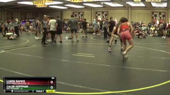 138 lbs Finals (8 Team) - LUKEN RAMOS, Elite Wrestling Black vs Caleb Hoffman, Mat Assassins