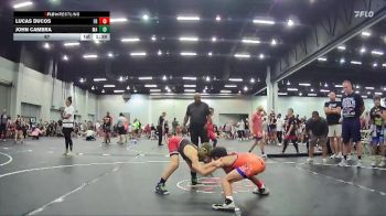 67 lbs Round 1 (8 Team) - John Cambra, Mat Assassins vs Lucas Ducos, Florida Rage