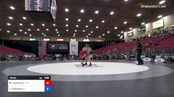 68 kg Semis - Mikel David Uyemura, Titan Mercury Wrestling Club (TMWC) vs Treston Eckstein, Wisconsin