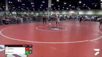 105 lbs Round 1 (8 Team) - Emily Doolittle, Red Knights vs Daphne Pavnica, MXW Purple