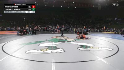 6A/5A Girls 155 Champ. Round 1 - Dema Al Rubaye, Aloha Girls vs Khadijah Tabib, Dallas Girls