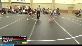 88 lbs Round 2 - Blake Johnson, Cookeville Youth Wrestling vs Luke Mealer, Unattached